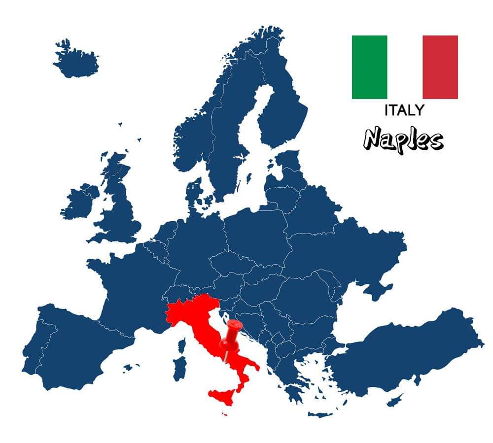 naples map en