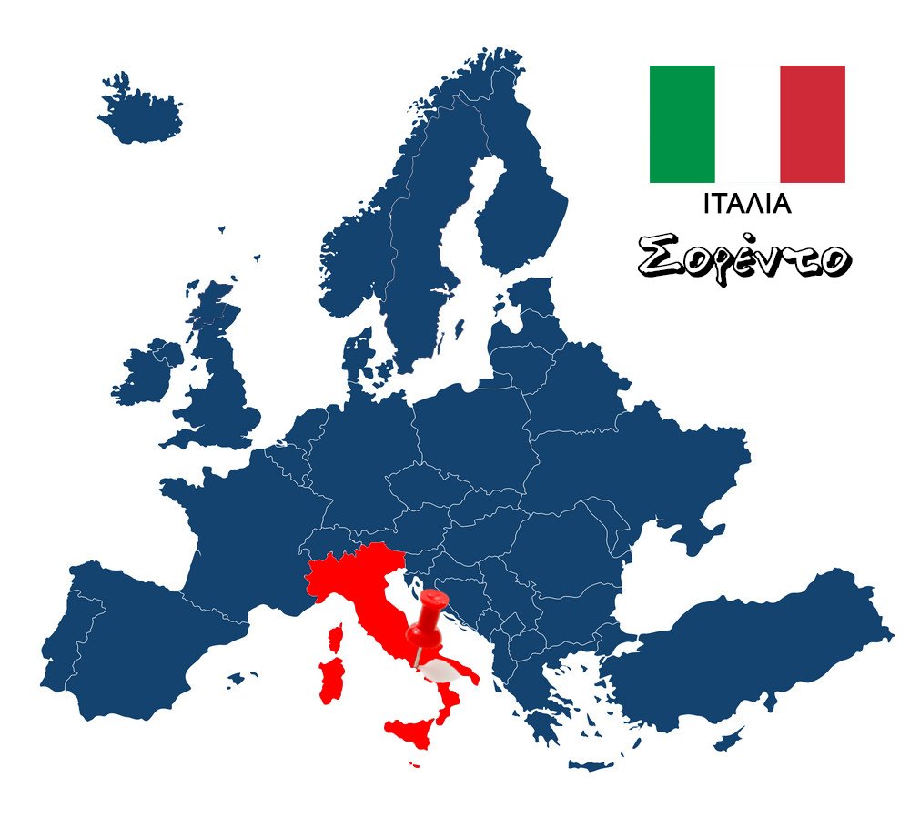 sorrento map