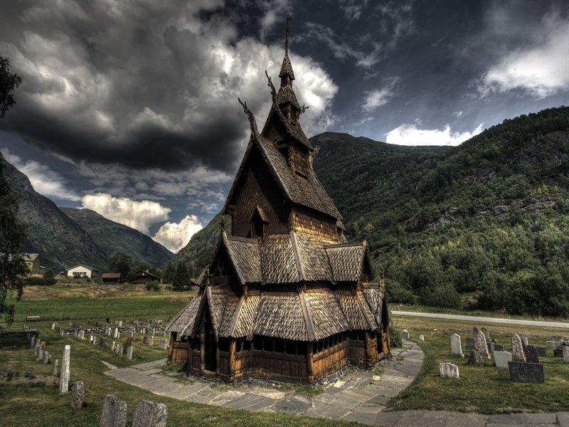 borgund stave church laerdal