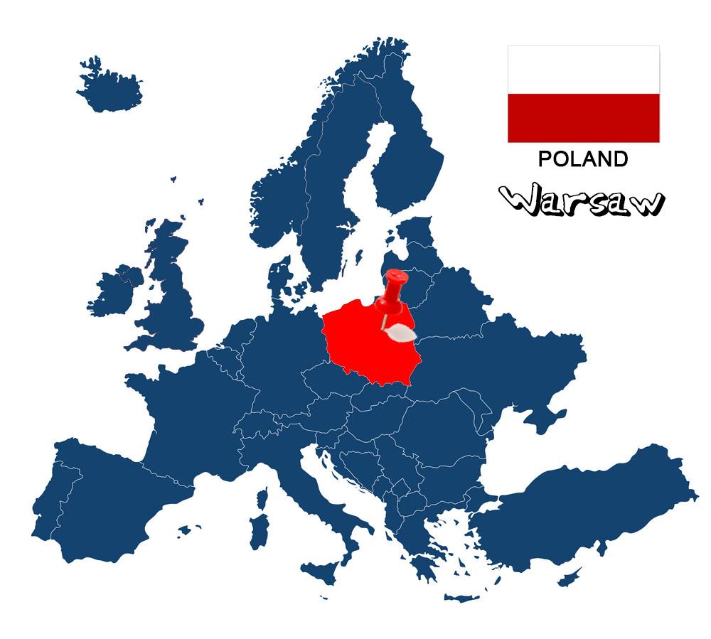 warsaw map eng