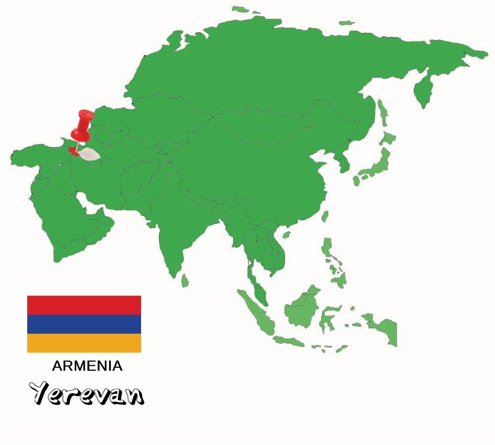 yerevan map eng